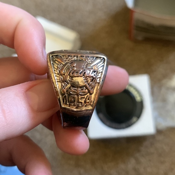 San Francisco Giants 1954 World Series Replica Ring with Box - Picture 7 of 14